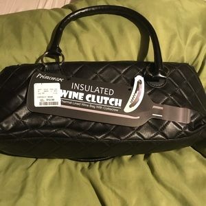 Insulated wine purse